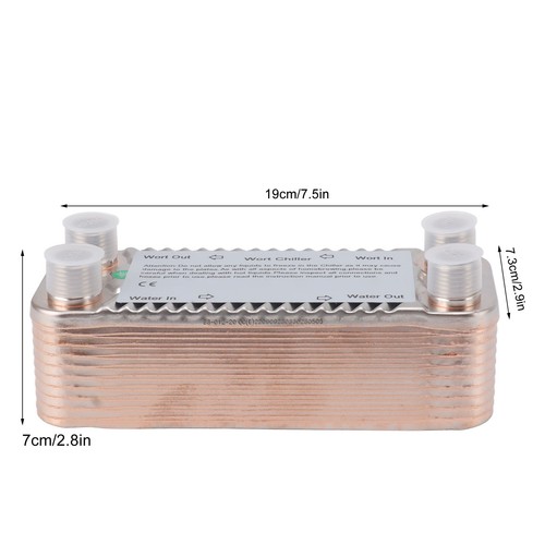 Plates stainless steel - 20, wort