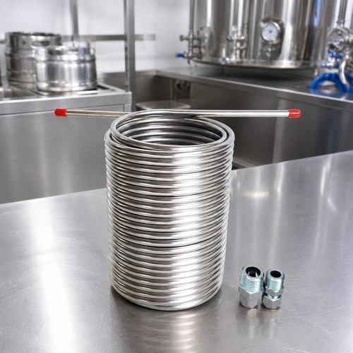 Wort chiller stainless steel - chiller,