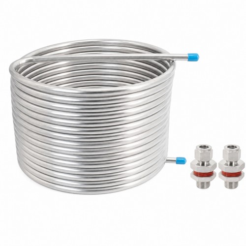 Stainless steel wort chiller - wort,