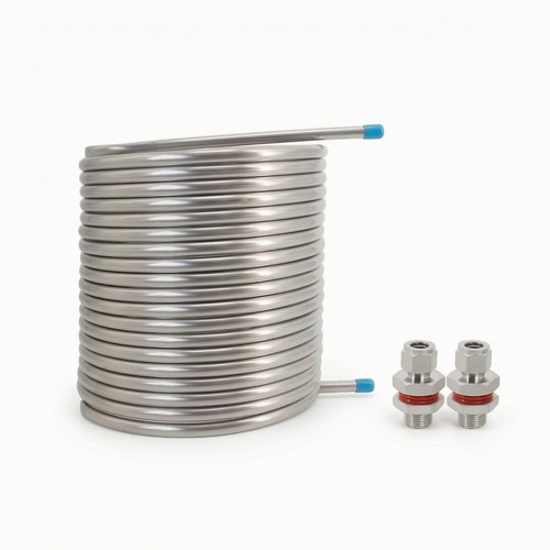 Immersion wort chiller - wort,