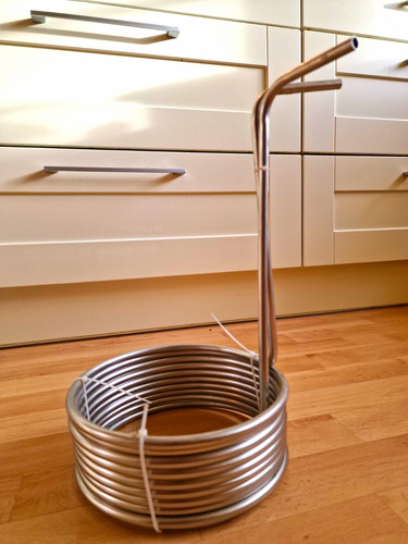 Stainless steel immersion wort - steel,