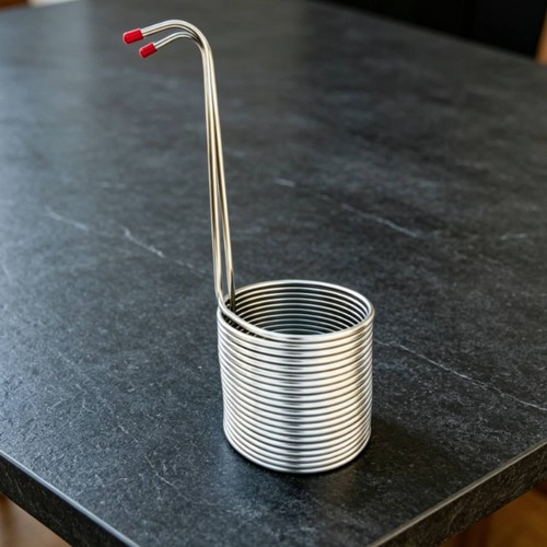Stainless steel wort chiller - steel,